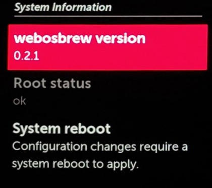 lg-webos-tv-homebrew-channel-settings-root-status-ok.jpg (34.1 КБ) Просмотров: 144909 lg-webos-tv-homebrew-channel-settings-root-status-ok.jpg