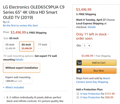 LG OLED 65C9  Amazon 2019 31 Mar.png