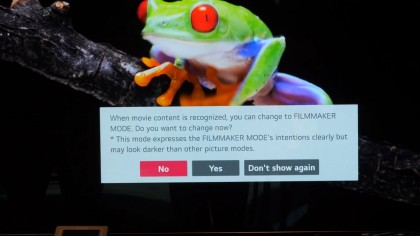 LG OLED Filmmaker Mode notification.jpg