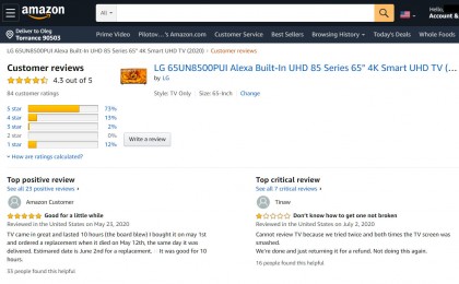 LG UN8500 reviews Amazon.jpg