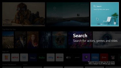 LG webOS 6.0 2021 Search bar.jpg