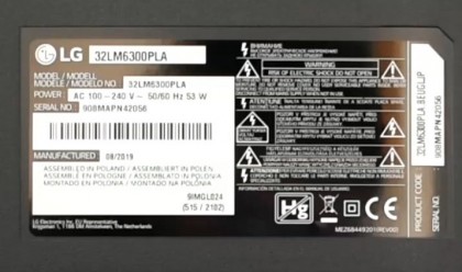 LG 32LM6300 из Польши шильдик.jpg