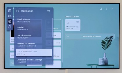 LG OLED 2021 G1 i C1 vremya narabotki (power on time) in Home dashboard.jpg