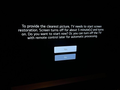 to-provide-the-clearest-picture-tv-needs-to-start-screen-restoration-screen-turns-off-for-about-5-minute-s-and-turns-on-do-you-want-to-start-now-or-you-can-turn-off-the-tv-with-remote-control-later-for-automatic-processing.jpg