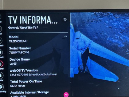 61 700 часов наработка LG OLED B7.jpg (1.16 МБ) Просмотров: 3723 61 700 часов наработка LG OLED B7.jpg