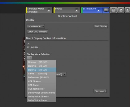 LG 2018 OLED TV CalMAN 3D LUT AutoCal 3.jpg (92.51 КБ) Просмотров: 7544 LG 2018 OLED TV CalMAN 3D LUT AutoCal 3.jpg